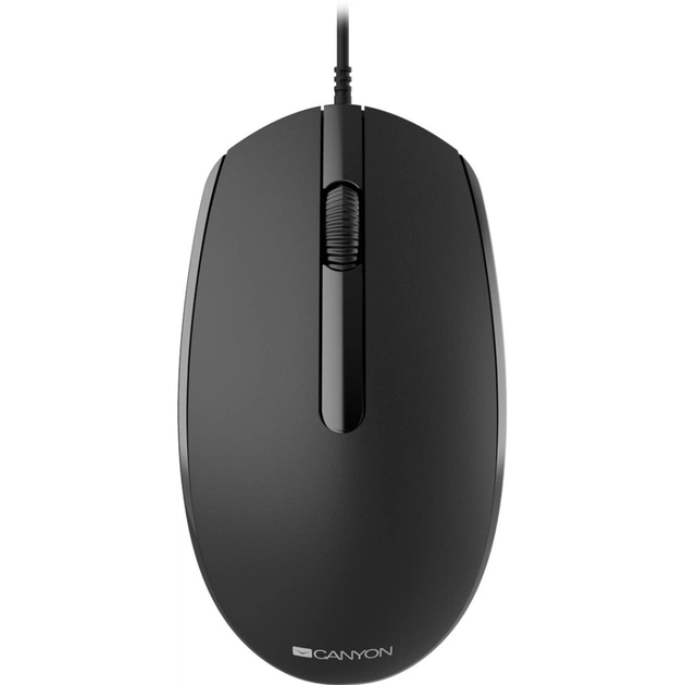 Мишка Canyon M-10 USB Black (CNE-CMS10B) - зображення 1