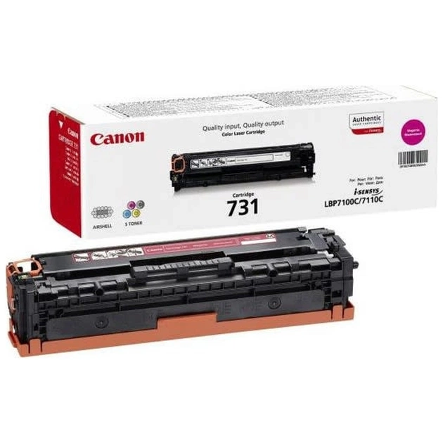 Картридж Canon 731 Magenta, для LBP7100/7110 (6270B002) - изображение 1