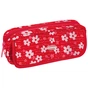 Пенал Cool For School Flowers 2 відділення Червоний (CF86631) - зменшене зображення 1