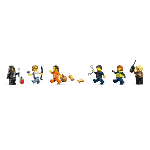 Конструктор LEGO City Пограбування поліцейського поїзда (60508) - picture 8