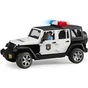 Масштабная модель автомобиля Bruder Джип Wrangler Unlimited Rubicon Police + фигурка (02526) - уменьшенное изображение 2