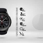Плівка захисна Armorstandart Matte hydrogel Samsung Galaxy Watch 46mm 4 pcs (ARM92092) - зменшене зображення 2