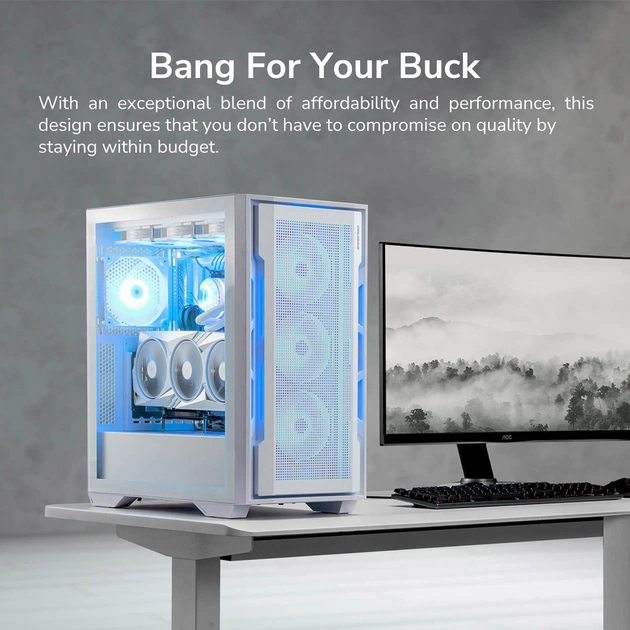 Корпус для ПК Cougar UNIFACE RGB White - изображение 10