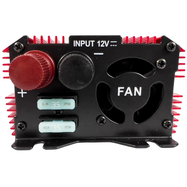 Автомобільний інвертор Bottari DC 12V - AC 230V 600W "POWER-600" (30200-IS) - зображення 3