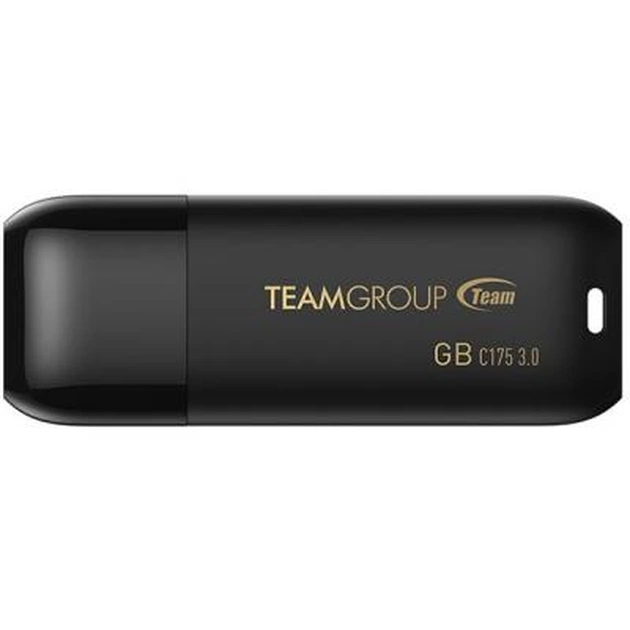 USB флеш накопичувач Team 32GB C175 Pearl Black USB 3.1 (TC175332GB01) - зображення 1