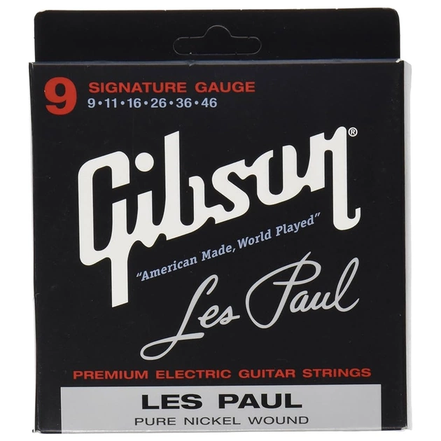 Струны для гитары Gibson SEG-LP9 Les Paul Pure Nickel Wound (09-42) (A001569) - изображение 1