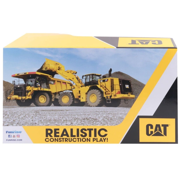 Спецтехніка Funrise CAT Будівельна бригада Самоскид 25 см (82021F) - picture 5