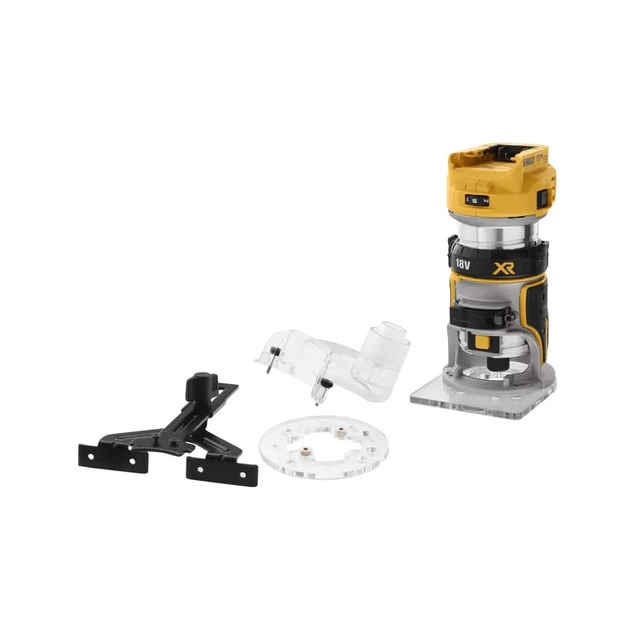 Фрезер DeWALT 18В XR Li-lon, безщітковий, 16000-25500 об/хв, цанга 6-8 мм (без АКБ та ЗП) (DCW600N) - picture 4