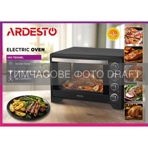 Електропіч ARDESTO MO-T60ABL зображення 1