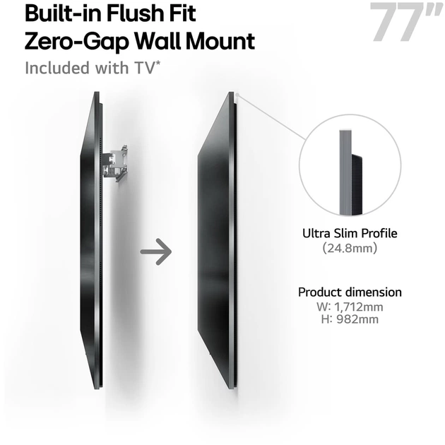 Телевізор LG OLED77G54LW - picture 12
