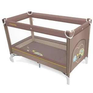 Дитячий манеж Baby Design Simple бежевий (20408) зображення 1