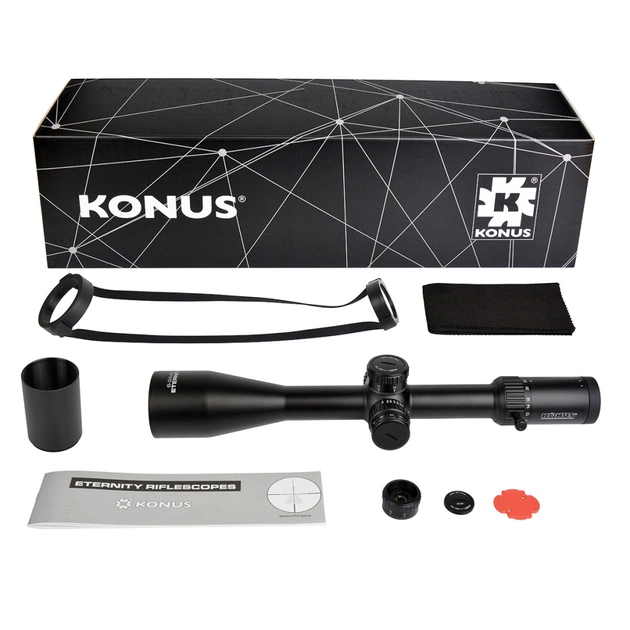 Оптичний приціл Konus Eternity 6-24x50 PRS Ballistic FFP IR (7295) - зображення 10