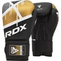 Боксерські рукавички RDX F7 Ego Black Golden 12 унцій (BGR-F7BGL-12oz) - зменшене зображення 3