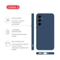 Чохол до мобільного телефона Intaleo Silicone Samsung Galaxy A35 Blue (1283126600203) - зменшене зображення 4