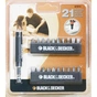 Набір біт Black&Decker A7074-XJ 21 предм. (A7074) - зменшене зображення 1