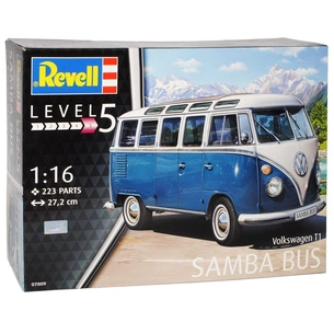 Збірна модель Revell Автобус Volkswagen T1 Samba Bus 1:16 (7009) зображення 1