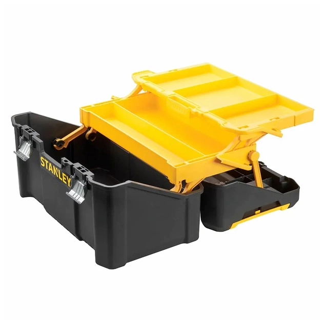 Ящик для інструментів Stanley ESSENTIAL Cantilever, 19", 490х290х250 мм, з металевими зам (STST83397-1) - picture 1
