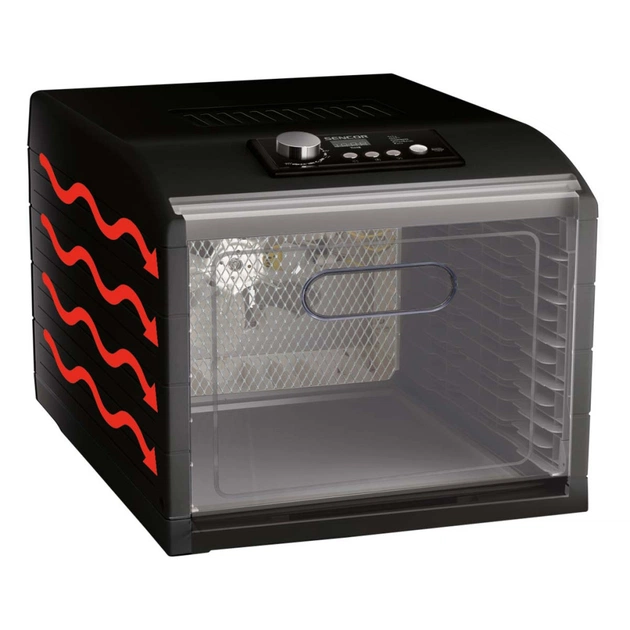 Сушка для овочів та фруктів Sencor SFD 6600BK - зображення 6