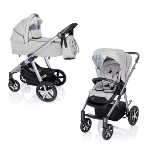 Коляска Baby Design Husky NR 27 LIGHT GRAY (202537) зображення 1