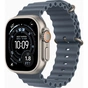 Смарт-годинник Apple Watch Ultra 3 GPS + Cellular 49mm Natural Titanium Case with Anchor Blue Ocean Band (MEWH4QP/A) - зменшене зображення 1