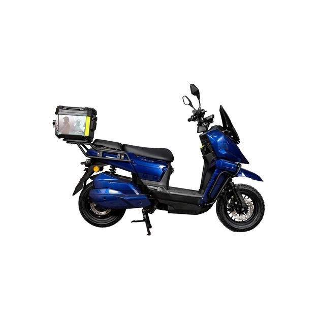 Електроскутер Atlas Tour Box 2000W Cyan Blue (3183) - зображення 3