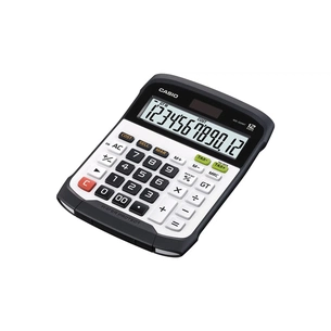 Калькулятор Casio WD-320MT-W-EC, чорно-білий (CALC-CAS-WD-320MT-W) зображення 1