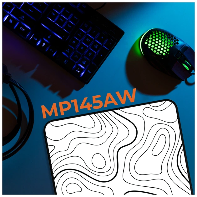 Килимок для мишки GamePro MP145AW White (MP145AW) - picture 3