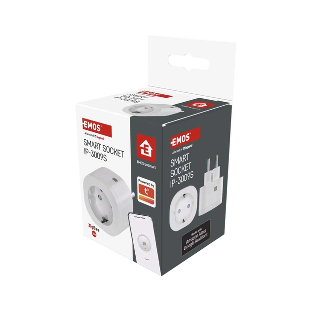 Розумна розетка WIFI P5533 GoSmart, ZigBee 3.0, IP44 EMOS (P5533) - picture 11