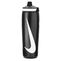 Пляшка для води Nike Refuel Bottle 24 OZ чорний, білий 709 мл N.100.7666.091.24 (887791745156) - зменшене зображення 1