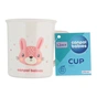 Набір дитячого посуду Canpol babies CUTE ANIMALS кружка пластикова, рожева (4/413_pin2) - зменшене зображення 3