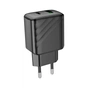 Зарядний пристрій HOCO CS23A 1xUSB-C PD30W + 1xUSB QC3.0 black (6942007609944) - зменшене зображення 6