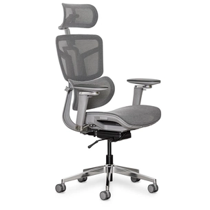 Офісне крісло Mealux S4 Air Grey (HF-S4 M/G) зображення 1
