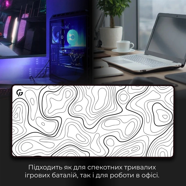 Килимок для мишки GamePro Speed/Control Black (MP275AW) - picture 7