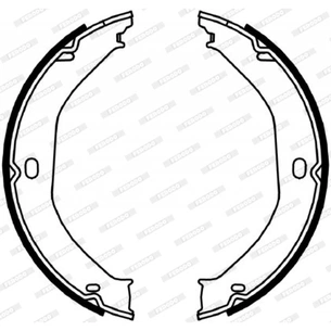 Гальмівні колодки FERODO FSB4057 зображення 1