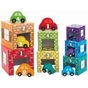 Розвиваюча іграшка Melissa&Doug Набір блоків Автомобілі і гаражі (MD12435) - зменшене зображення 2