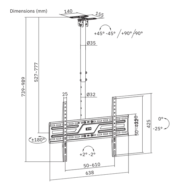 Кронштейн ITech CELB-56S - зображення 12