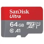 Карта пам'яті SanDisk 64GB microSDXC class 10 UHS-I A1 Ultra (SDSQUAR-064G-GN6TA) - зменшене зображення 1