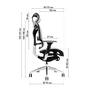 Офісне крісло GT Racer X-702 Light Gray (X-702 Light Gray (W17-1)) - зменшене зображення 9