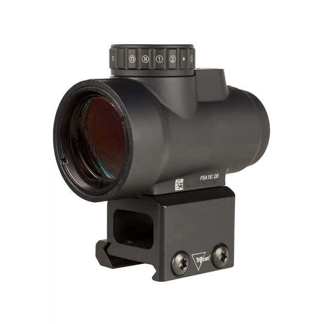 Коліматорний приціл Trijicon MRO HD 1х25 точка 2 MOA + коло 68 MOA з червоним підсвічуванням (MRO-C-2200065) - зображення 1