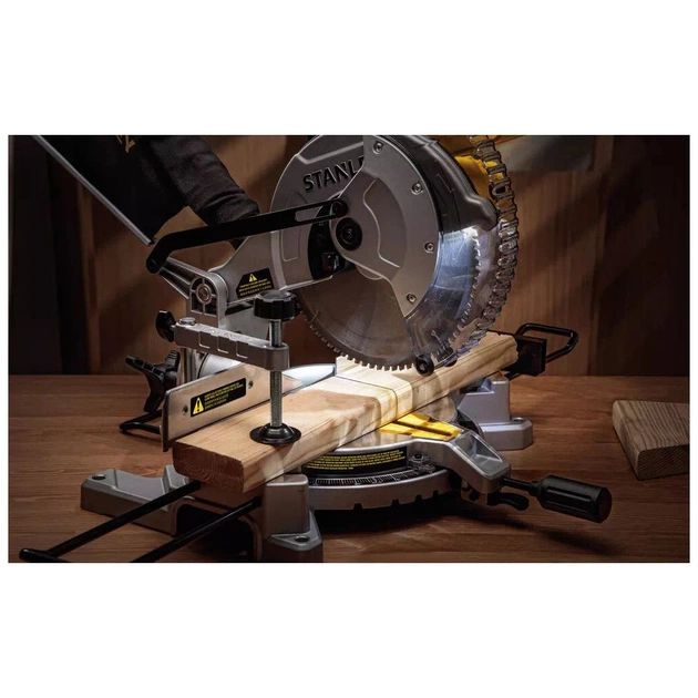 Торцювальна пила Stanley 1650 Вт, диск 254х30 мм, 4800 об/хв, XPS (SM16) - picture 11