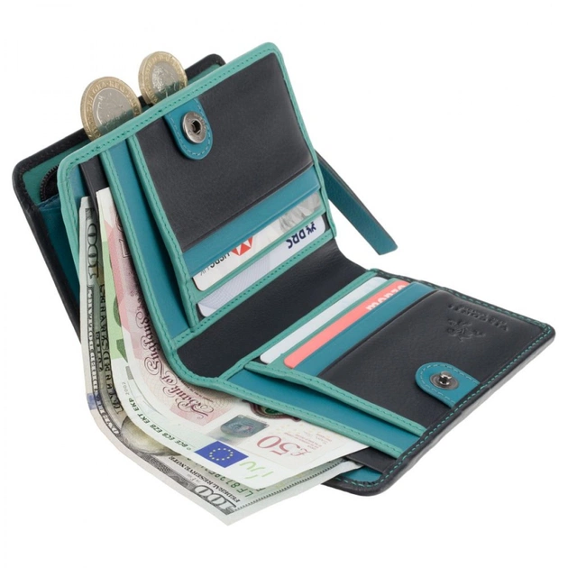 Кошелек Visconti BR75 Blue/Orchid - изображение 5