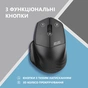 Мишка 2E MF280 Silent Wireless/Bluetooth Black (2E-MF280WBK) - зменшене зображення 4