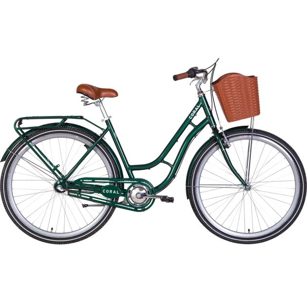 Велосипед Дорожник 28" Coral Planet рама-19" 2022 Dark Green (OPS-D-28-304) - зображення 1