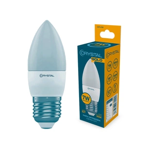 Лампочка CRYSTAL C37 7W PA Е27 3000K (C37-018) зображення 1