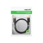 Кабель мультимедійний DisplayPort M to DisplayPort M 1.0m DP102 black UGREEN (10244) - зменшене зображення 2