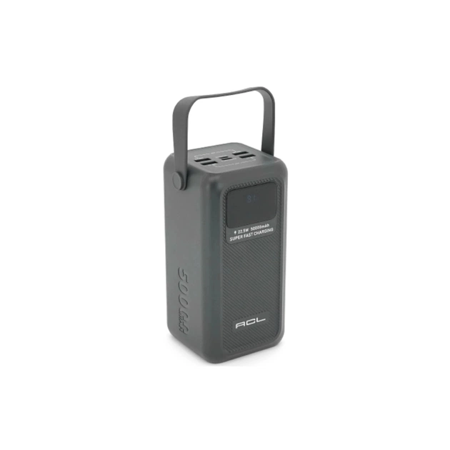 Батарея універсальна ACL 50000mAh, 22.5W, USB/Micro/Type-C/Lighting, Flashlight (PW-131) - зображення 1