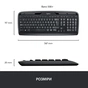 Комплект Logitech MK330 Wireless UA Black (920-003989) - зменшене зображення 10