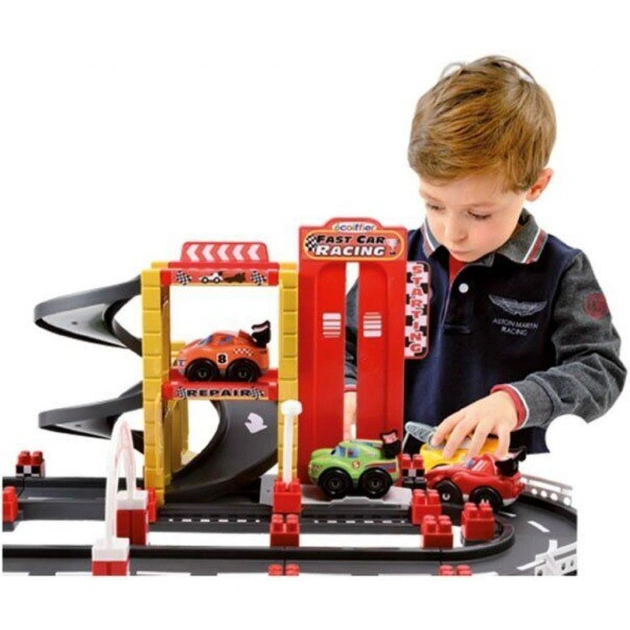 Ігровий набір Ecoiffier Швидкісне авто. Перегони з паркінга (003042) - picture 3