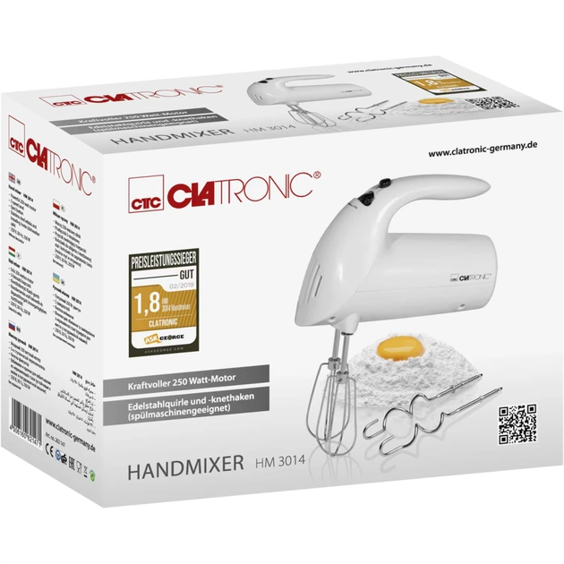 Міксер Clatronic HM 3014 White (HM3014 White) - picture 7