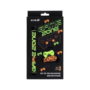 Бейдж Kite набір на липучці та підвіска (K25-3010-3) зображення 1